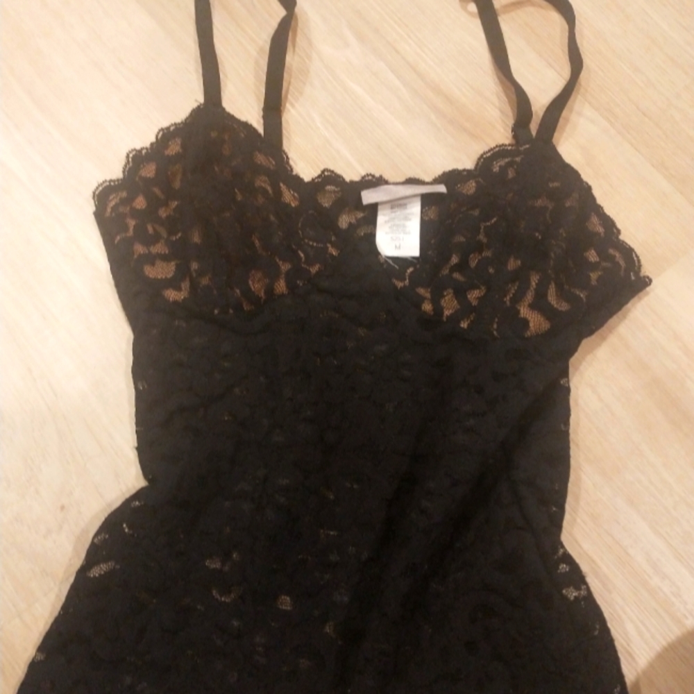 Papillon Blanc Flirty fun black lace top
